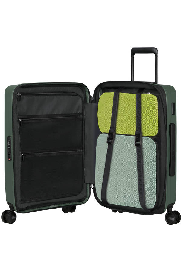 Samsonite Restackd Spinner Expandable Easy Access 55cm  Sage