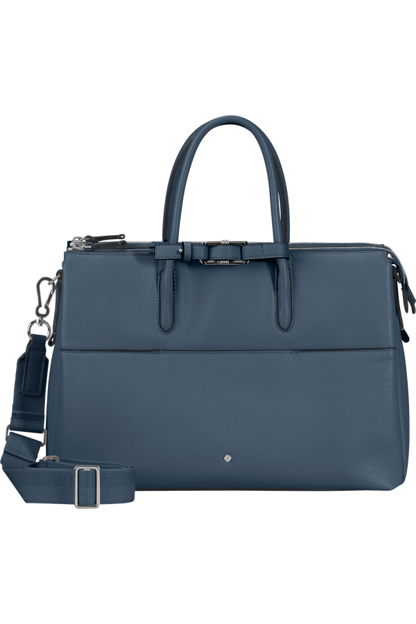 Samsonite Every-Time 2.0 Org Tote 3 Comp 14.1''  Blueberry Blue