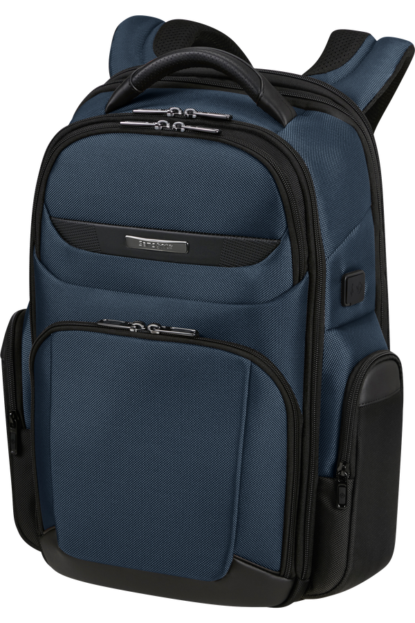 Samsonite Pro-Dlx 6 Backpack 3 Volume Expandable 15.6'  Bleu
