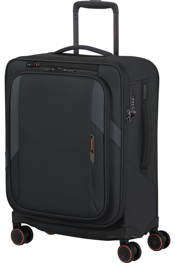 Samsonite Glazed Spinner Expandable 55cm  Schwarz