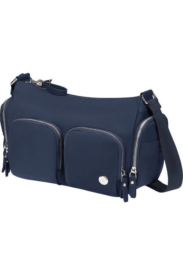 Samsonite Karissa Evo Shoulder Bag Multi Pkt  Blue Nights Samsonite Karissa Evo Shoulder Bag Multi Pkt  Blue Nights