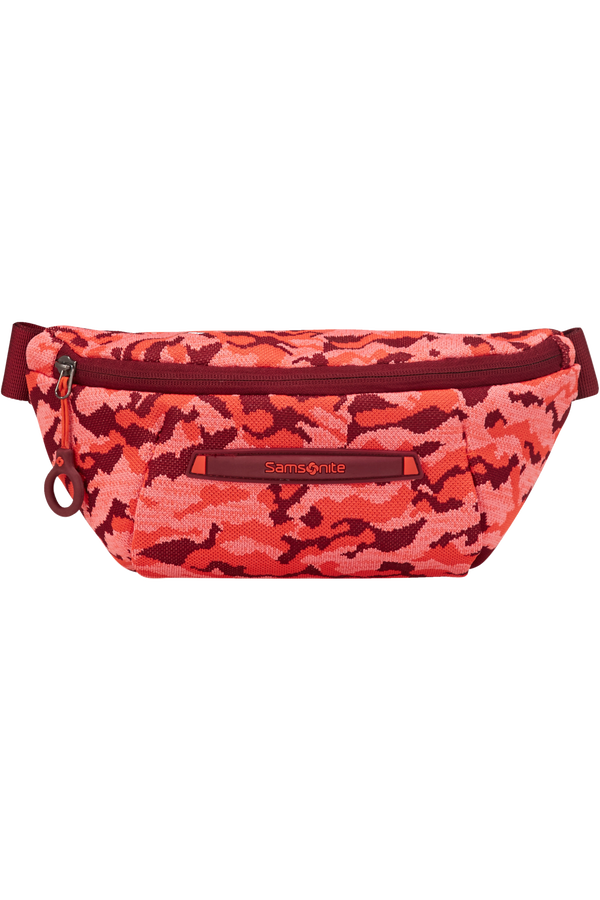 Samsonite Neoknit Belt Bag  Fluo Red Camo