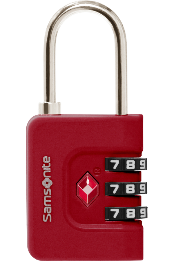 Samsonite Ta Revolution Combilock 3 dial TSA  Rot
