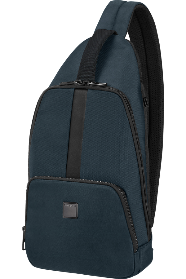 Samsonite Sacksquare Sling Bag M  Blau Samsonite Sacksquare Sling Bag M  Blau