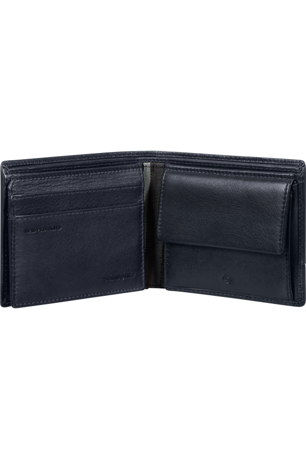 Samsonite Flagged Slg 046 - B 6CC+VFL+2C+C  Oxford Blau