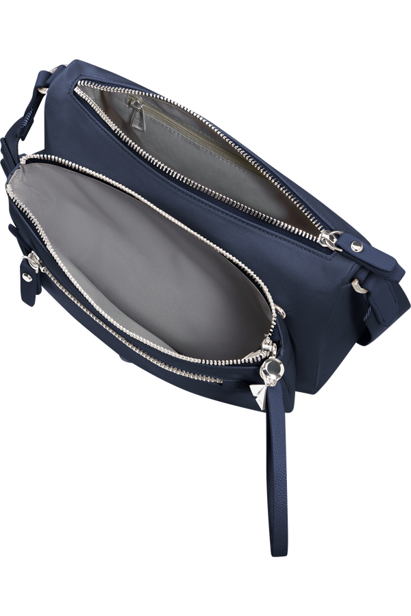 Samsonite Karissa Evo Shoulder Bag + Pouch  Blue Nights Samsonite Karissa Evo Shoulder Bag + Pouch  Blue Nights