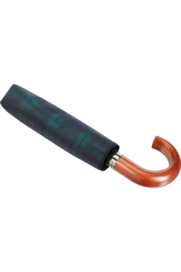 Samsonite Wood Classic S 3 Sect. Auto O/C Crook  Blue/Green Scottish Samsonite Wood Classic S 3 Sect. Auto O/C Crook  Blue/Green Scottish