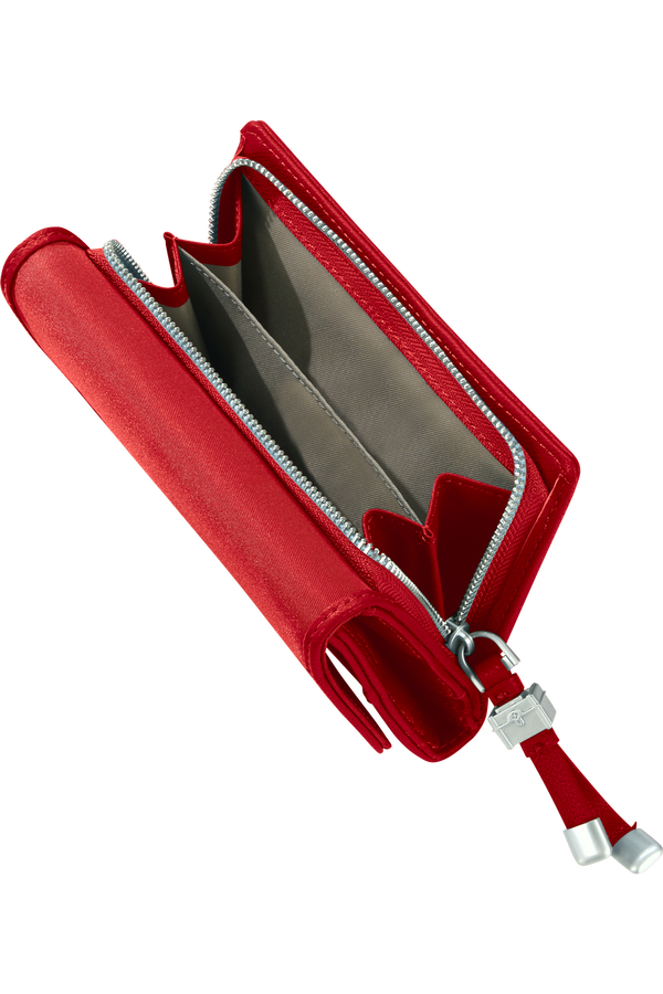 Samsonite Karissa Slg Wallet 12CC+ZIP EXT M  Formula Red Samsonite Karissa Slg Wallet 12CC+ZIP EXT M  Formula Red