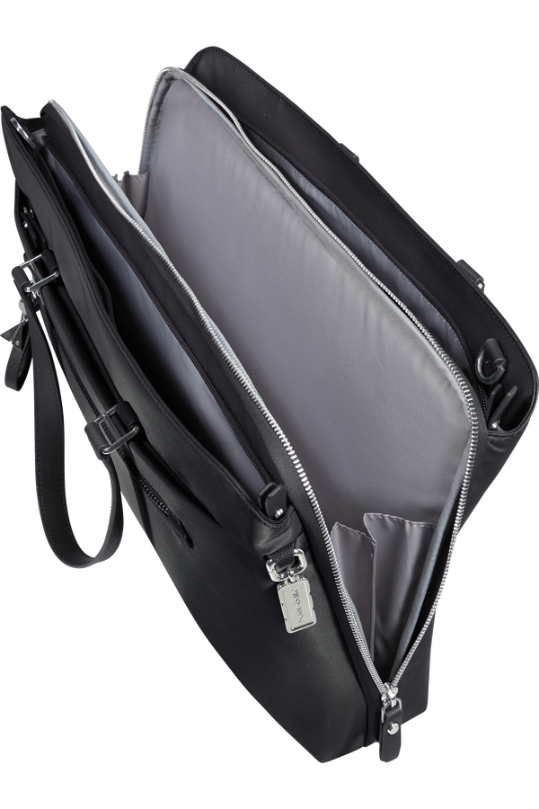 Samsonite Karissa Evo Slim Bailhandle 15.6'  Schwarz Samsonite Karissa Evo Slim Bailhandle 15.6'  Schwarz