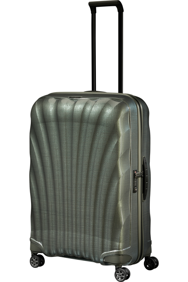Samsonite C-Lite Spinner 75cm  Vert métal