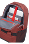Samsonite Sonora Laptop Backpack with Wheels 55cm 17inch Barn Red