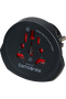 Samsonite Travel Accessories World to Europe Adaptor Schwarz Samsonite Travel Accessories World to Europe Adaptor Schwarz