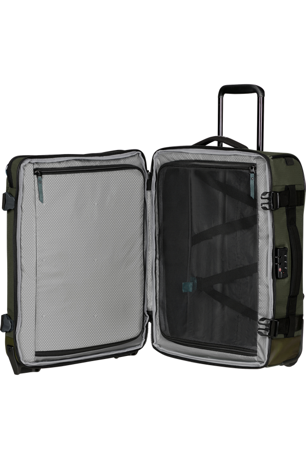 Samsonite Roadseeker Duffle with wheels Backpack 55cm  Vert olive fonc&eacute;