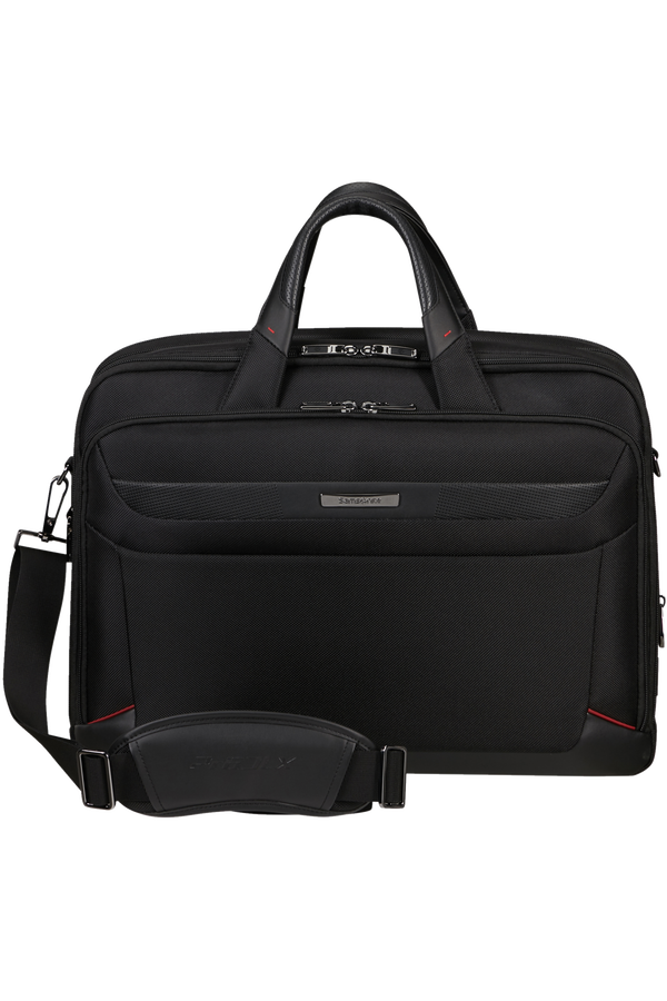 Samsonite Pro-Dlx 6 Bailhandle Expandable 17.3'  Noir
