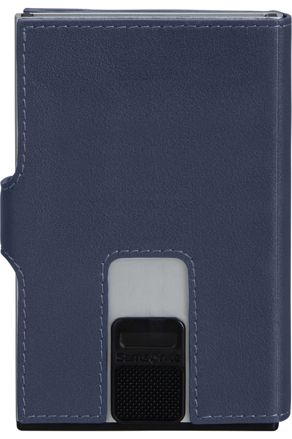 Samsonite Alu Fit 202 - Slide-up Wallet  Bleu Samsonite Alu Fit 202 - Slide-up Wallet  Bleu