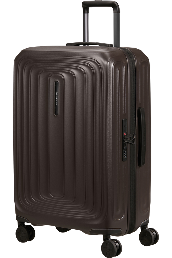 2Wander Trolley mit 4 Rollen erweiterbar 69cm | Samsonite 2Wander Spinner Expandable 69cm  Matt Brown