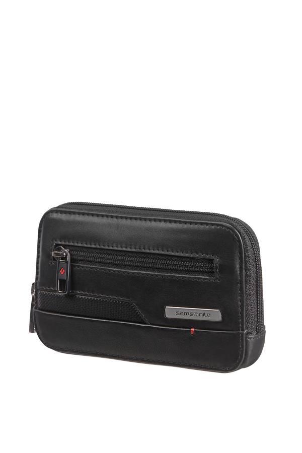 Samsonite Pro-Dlx 5 Slg 524-Z Round Key Pouch+2R Noir Samsonite Pro-Dlx 5 Slg 524-Z Round Key Pouch+2R Noir