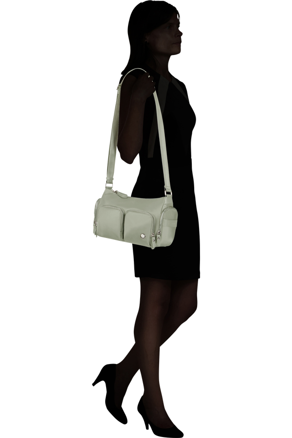 Samsonite Karissa Evo Shoulder Bag Multi Pkt  Vert Samsonite Karissa Evo Shoulder Bag Multi Pkt  Vert