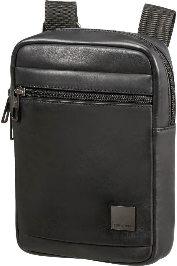Samsonite Hip-Square Lth Crossover S Schwarz Samsonite Hip-Square Lth Crossover S Schwarz