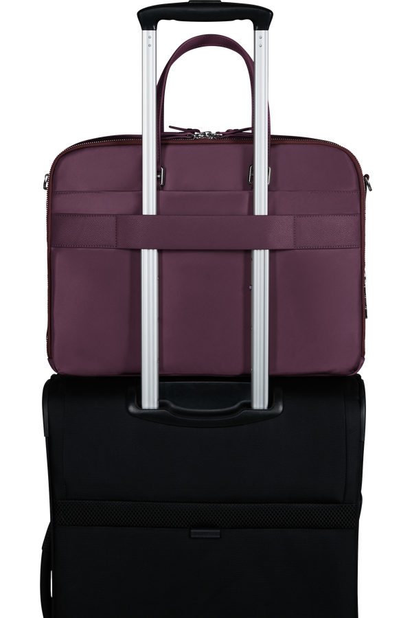Samsonite Karissa Evo Bailhandle 15.6' 2 Comp  Bordeaux Samsonite Karissa Evo Bailhandle 15.6' 2 Comp  Bordeaux