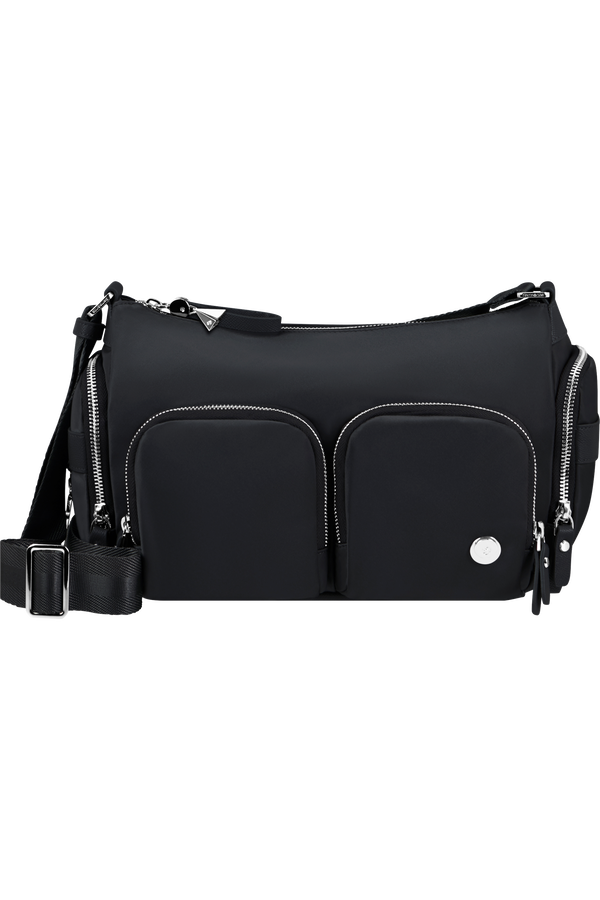 Samsonite Karissa Evo Shoulder Bag Multi Pkt  Schwarz