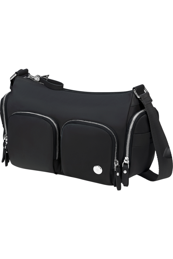Samsonite Karissa Evo Shoulder Bag Multi Pkt  Schwarz