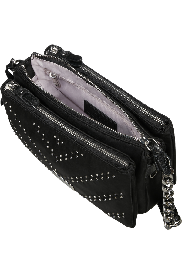 Samsonite Karissa 2.0 H. Shoulder Bag 3 C Studs S  Black Std