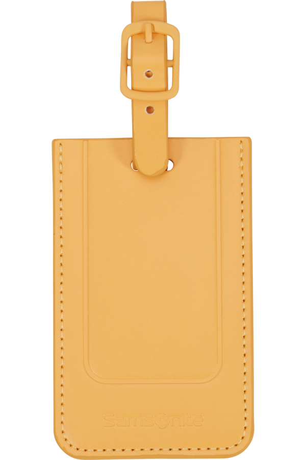 Samsonite Ta Revolution Rectangle Luggage Tag x2  Gelb