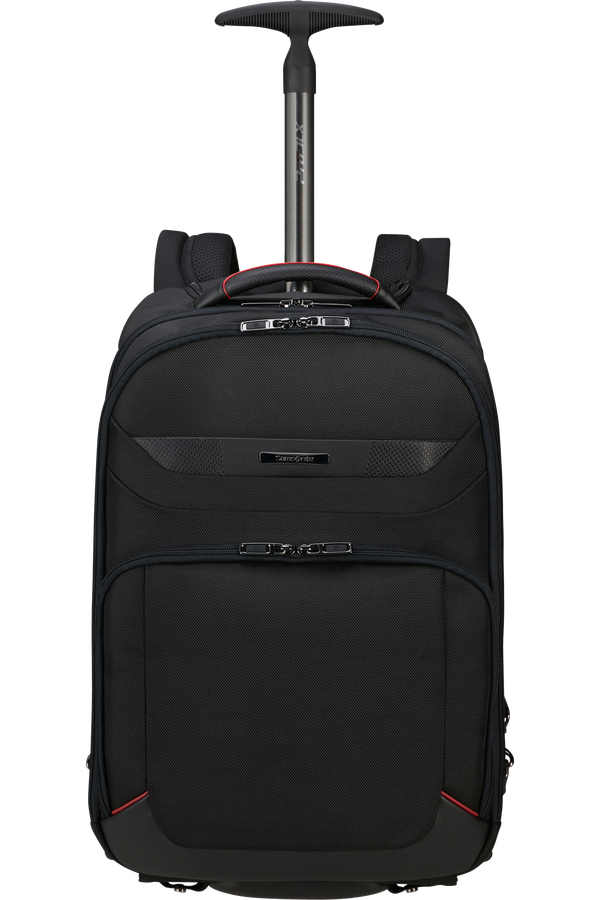 Samsonite Pro-DLX 6 Laptop Backpack with Wheels  17.3inch Schwarz