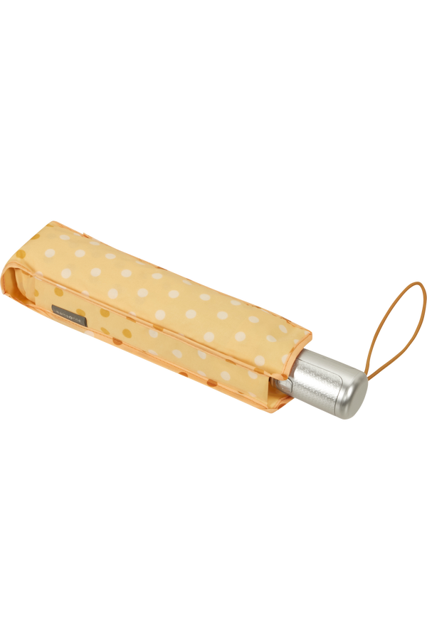 Samsonite Alu Drop S Safe 3 Sect. Auto O/C  Yellow Dots