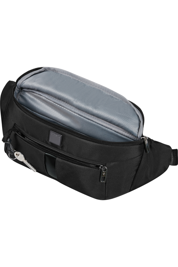 Samsonite Sacksquare Waist Bag  Noir Samsonite Sacksquare Waist Bag  Noir