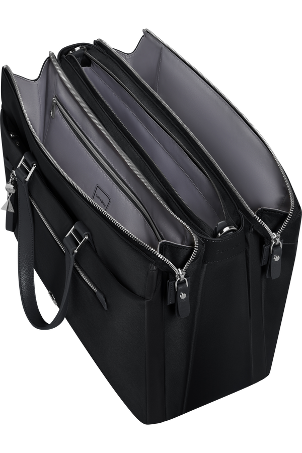 Samsonite Karissa Evo Org. Tote 14.1' 3 Comp  Schwarz