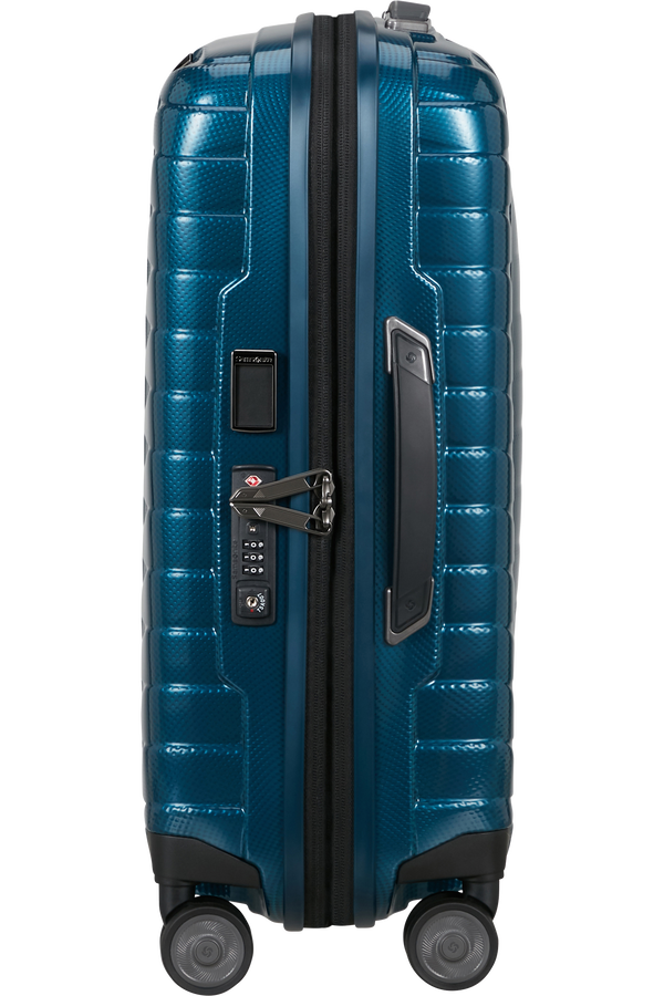 Samsonite Proxis Spinner Expandable Length 40cm 55cm  Bleu p&eacute;trole