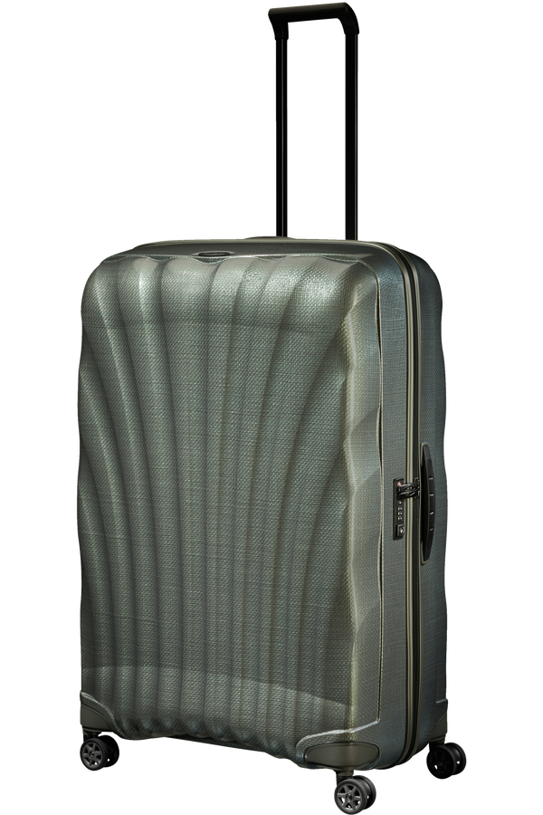 Samsonite C-Lite Spinner 86cm  Vert m&eacute;tal