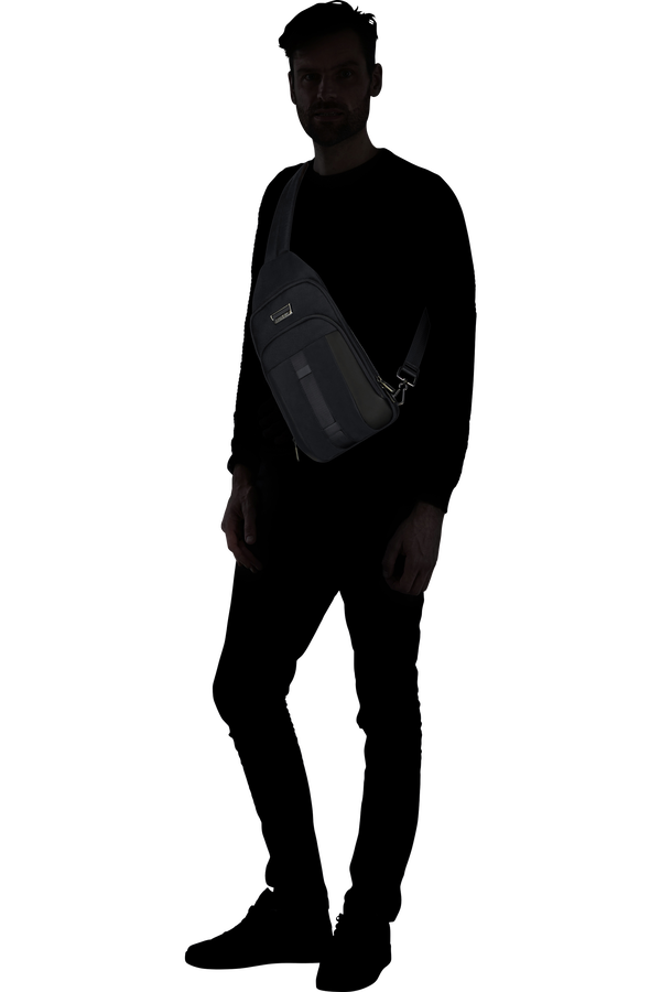 Samsonite Urban-Eye Sling Bag M  Noir Samsonite Urban-Eye Sling Bag M  Noir