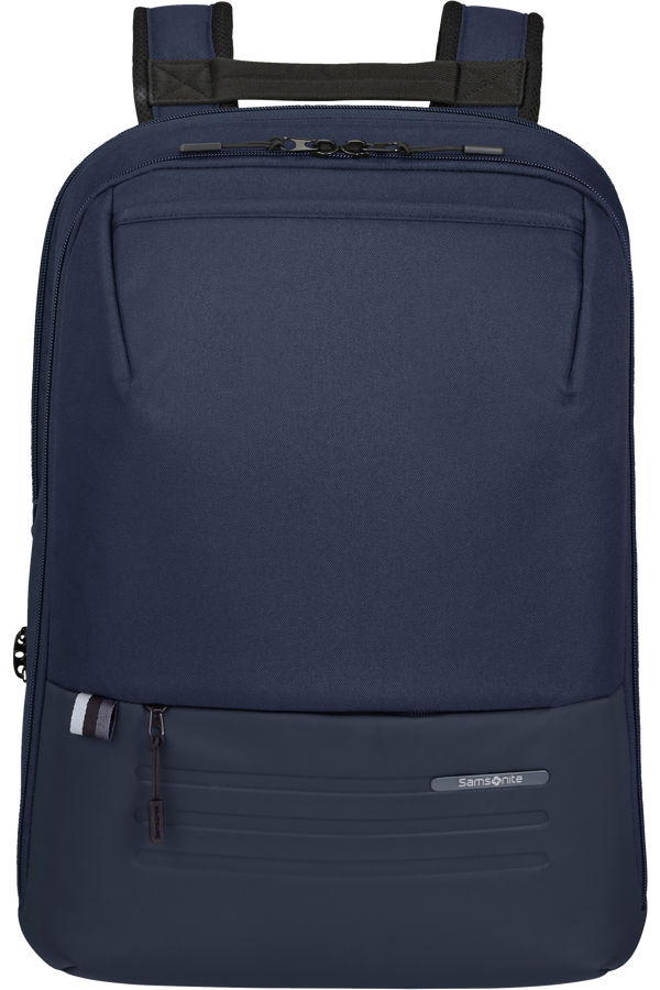 Samsonite Stackd Biz Laptop Backpack Expandable 17.3'  Bleu Marine
