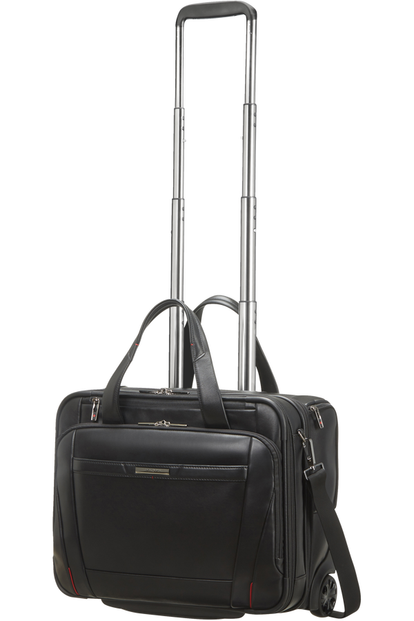 Samsonite Pro-Dlx 5 Lth Rolling Tote  15.6inch Noir