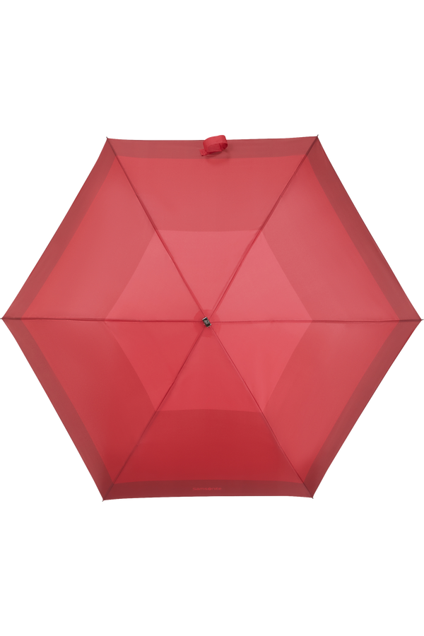 Samsonite Rain Pro 3 Sect.Ultra Mini Flat GP  Geometric Red Print