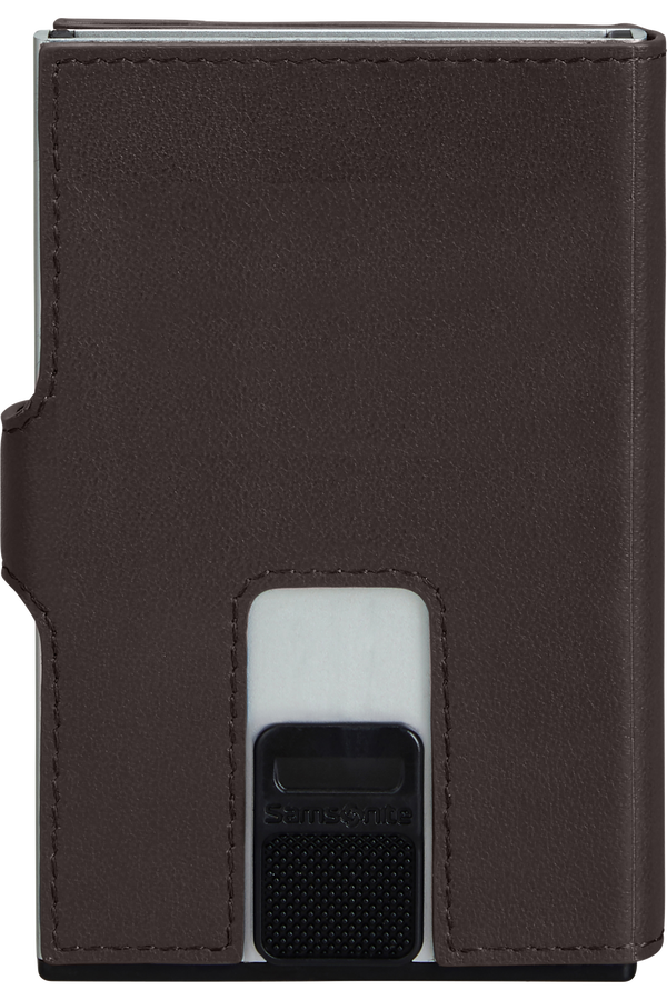 Samsonite Alu Fit 202 - Slide-up Wallet  Marron foncé Samsonite Alu Fit 202 - Slide-up Wallet  Marron foncé