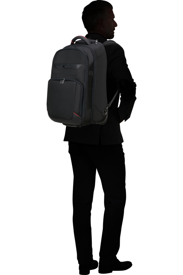 Samsonite Pro-DLX 6 Laptop Backpack with Wheels  17.3inch Schwarz Samsonite Pro-DLX 6 Laptop Backpack with Wheels  17.3inch Schwarz