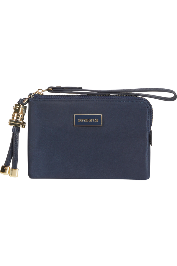 Samsonite Karissa Slg Flat Pouch 3CC  Bleu foncé