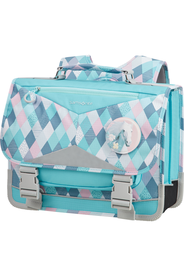 Samsonite Sam Ergofit Ergonomic Schoolbag M  Pink Horse Samsonite Sam Ergofit Ergonomic Schoolbag M  Pink Horse