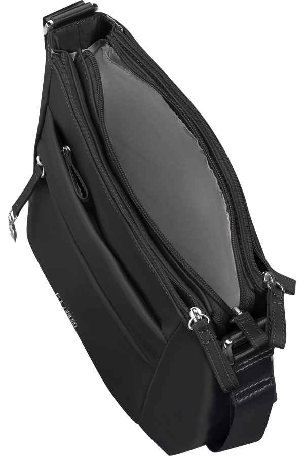 Samsonite Move 5.0 H. Shoulder Bag S 3 Zip  Noir Samsonite Move 5.0 H. Shoulder Bag S 3 Zip  Noir