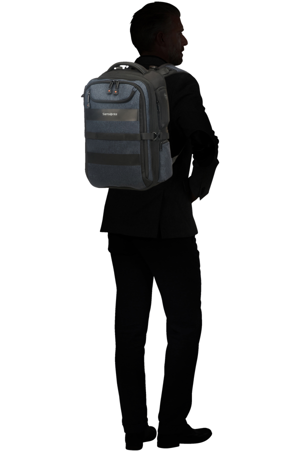 Samsonite Bleisure Backpack 15.6' Exp Overnight  Bleu fonc&eacute;