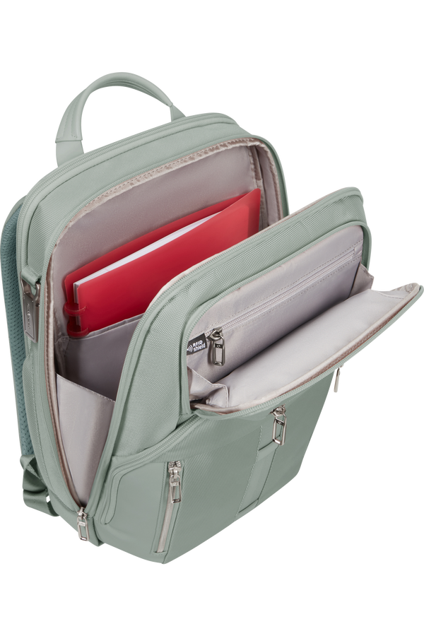 Samsonite Urban-Eye Laptop Backpack 14.1'  Sage Samsonite Urban-Eye Laptop Backpack 14.1'  Sage