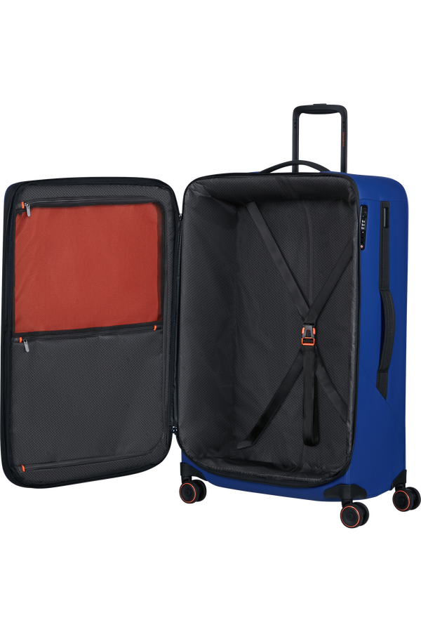 Samsonite Glazed Spinner Expandable 78cm  Electric blue