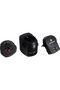 Samsonite Travel Accessories World Adaptor Pro 3-P+USB Schwarz Samsonite Travel Accessories World Adaptor Pro 3-P+USB Schwarz
