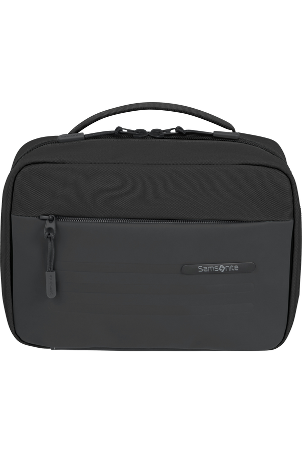 Samsonite Stackd Toilet Kit Hannging Toilet Kit  Schwarz