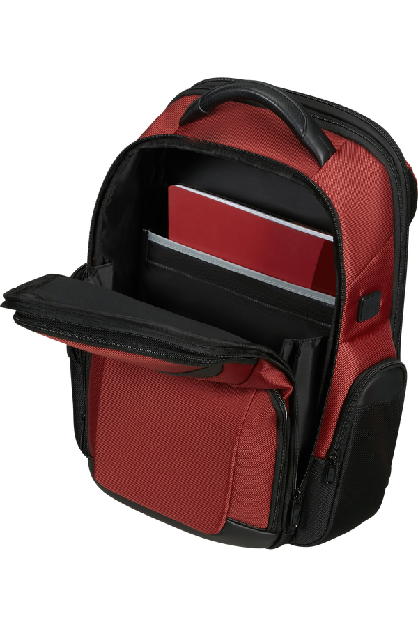 Samsonite Pro-Dlx 6 Backpack 3 Volume Expandable 15.6'  Rouge