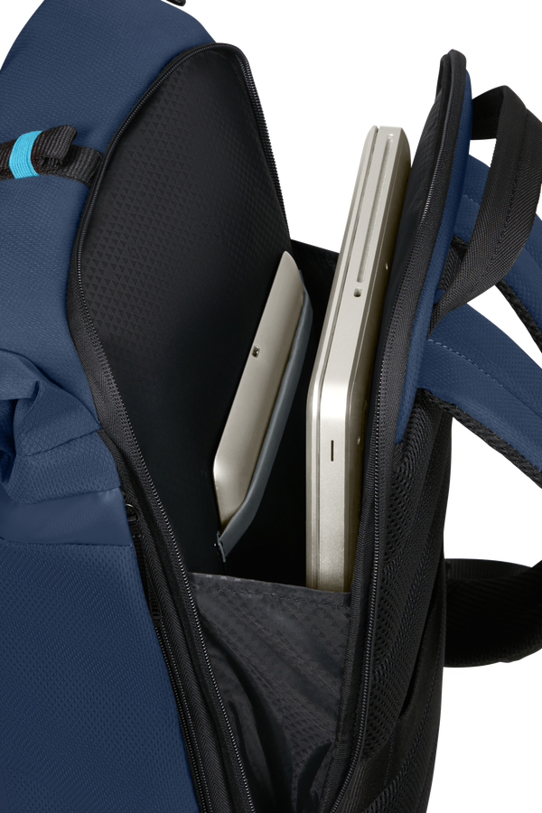 Samsonite Moderny Rolltop Backpack 15.6  Blau